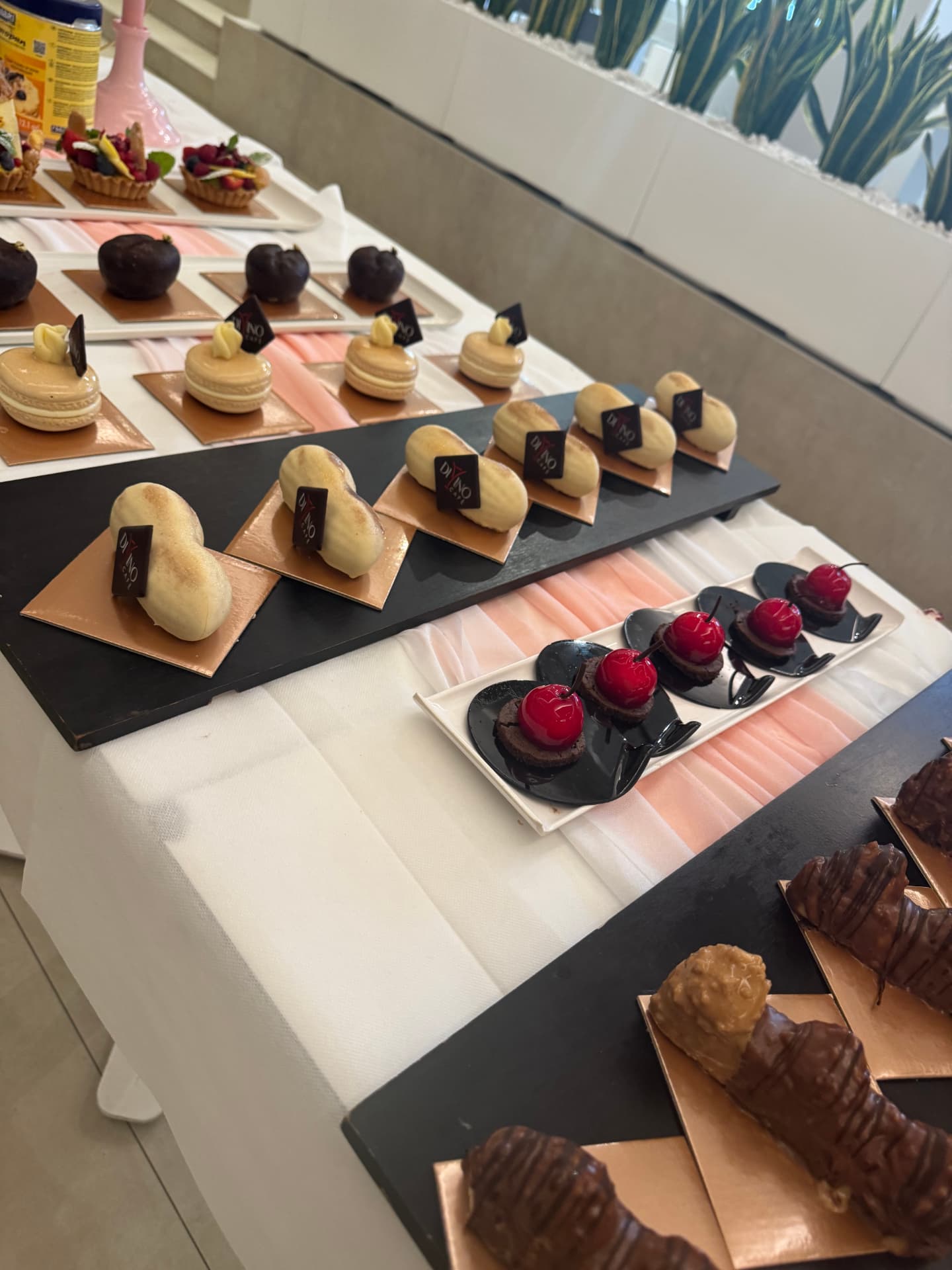 Buffet di dolci monoporzione